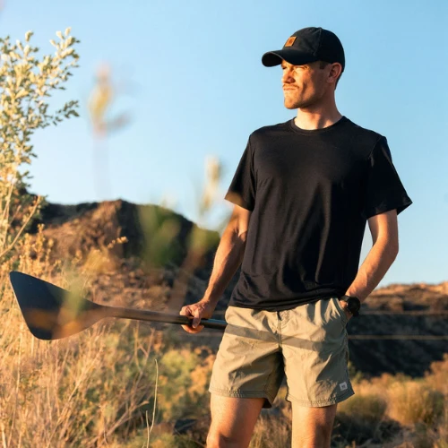 Men's 100% Merino Short Sleeve Shirt by Wūru Wool - Image 7