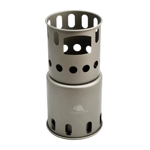 Titanium Backpacking Wood Burning Stove small (STV-12) by TOAKS