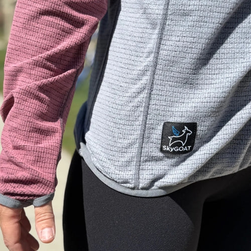 Women's Half Zip AIR 70 Pullover by SkyGOAT - Image 7