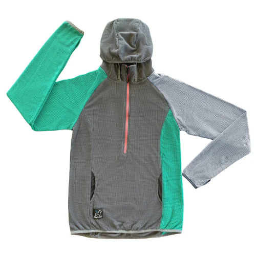 Women's Half Zip Fleece Ultralight Pullover by SkyGOAT - Image 2