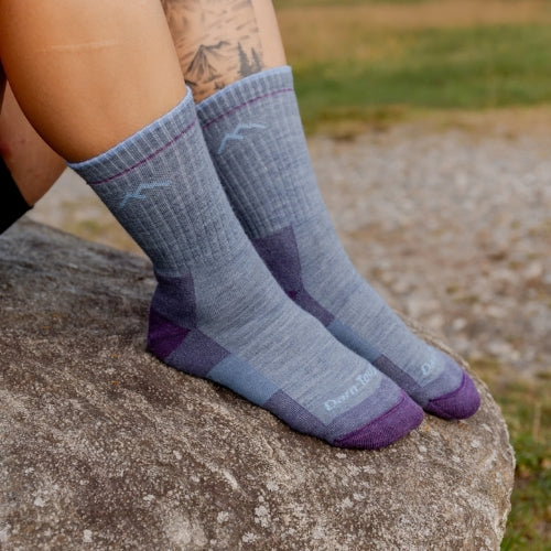 Women's Hiker Micro Crew Midweight Hiking Sock by Darn Tough - Image 11
